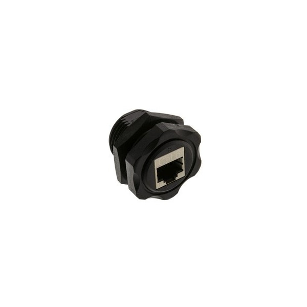 Cable Wholesale Shielded Outdoor Waterproof Cat6 Coupler, RJ45 Female to Female, Wall Plate Mount 30X8-70400 - main